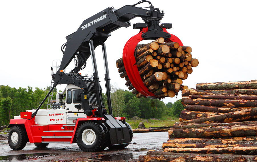 Svetruck TMF 12/9 HB / 1 Owner / Reach Stacker / Elme Sprea DER - Chariot élévateur: photos 3 Svetruck TMF 12/9 HB / 1 Owner / Reach Stacker / Elme Sprea DER - Chariot élévateur: photos 3