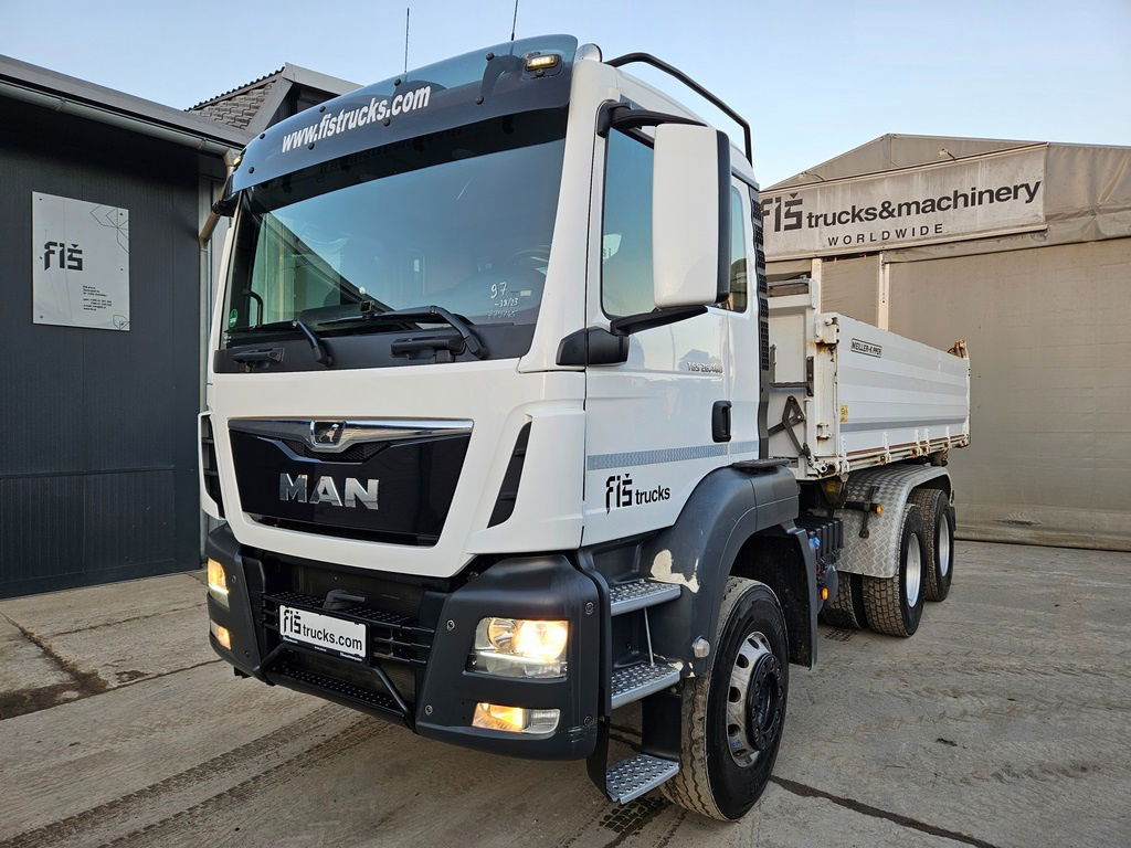 MAN TGS 26.460 6X4 meiller tipper - Camion benne: photos 1 MAN TGS 26.460 6X4 meiller tipper - Camion benne: photos 1