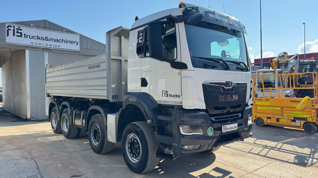 MAN TGS 41.510 8x4 Meiller bordmatic tipper - retarder - Euro 6 - Camion benne: photos 3 MAN TGS 41.510 8x4 Meiller bordmatic tipper - retarder - Euro 6 - Camion benne: photos 3