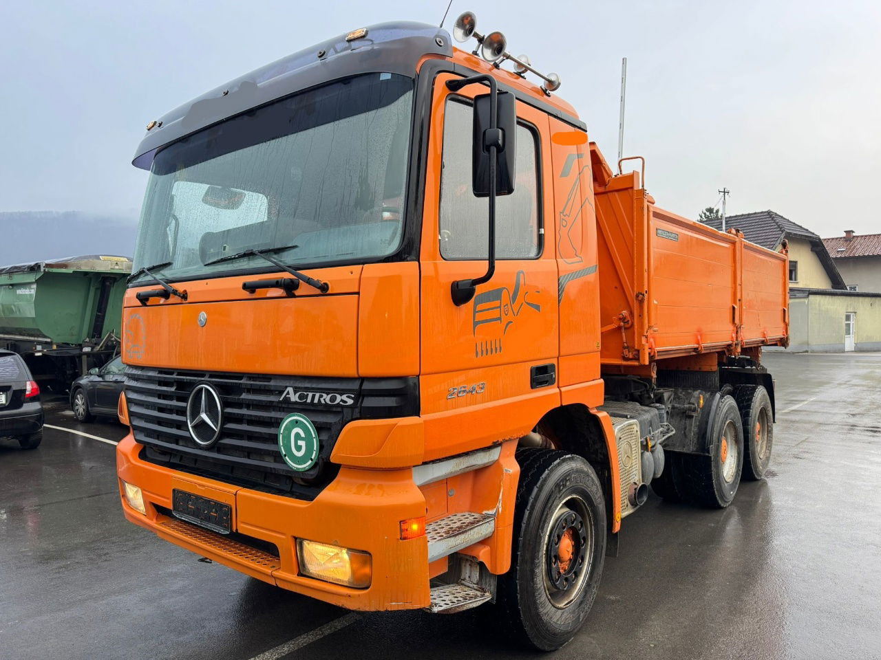 Mercedes-Benz Actros 2643 K 6x4 meiller tipper - TOP Condition - Camion benne: photos 1 Mercedes-Benz Actros 2643 K 6x4 meiller tipper - TOP Condition - Camion benne: photos 1