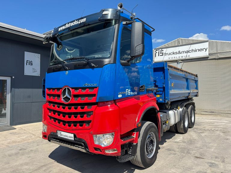 Mercedes-Benz Arocs 2658 6x4 - meiller bordmatic - retarder - Camion benne: photos 1 Mercedes-Benz Arocs 2658 6x4 - meiller bordmatic - retarder - Camion benne: photos 1