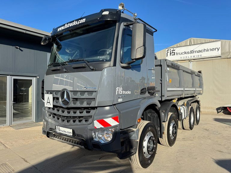 Mercedes-Benz Arocs 4148 8X4 meiller tipper - bordmatic - Camion benne: photos 1 Mercedes-Benz Arocs 4148 8X4 meiller tipper - bordmatic - Camion benne: photos 1