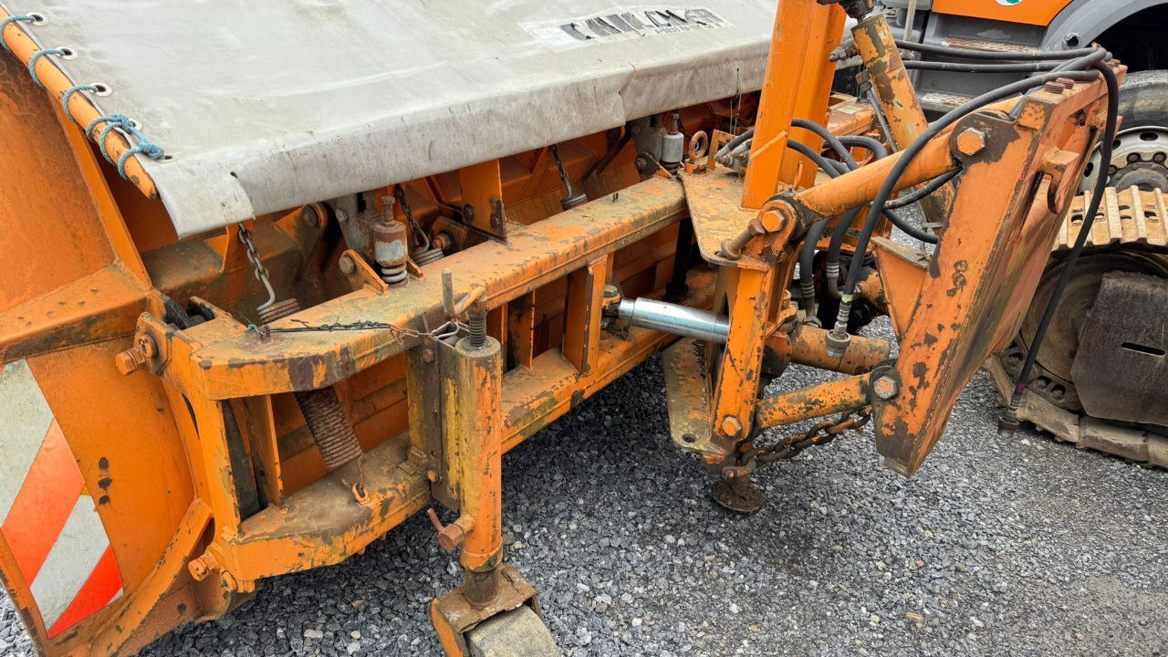 Camion benne Mercedes-Benz Atego 1828 AK 4X4 meiller tipper - snow plow - salt spreader: photos 48