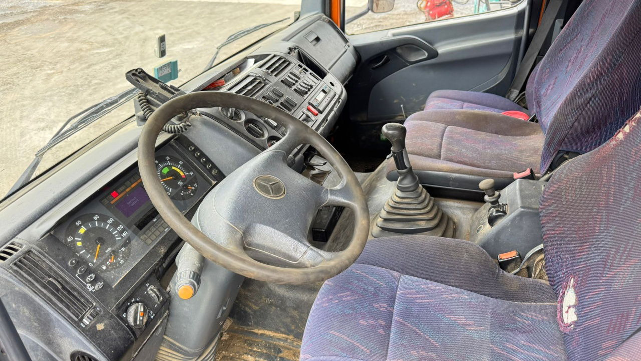 Camion benne Mercedes-Benz Atego 1828 AK 4X4 meiller tipper - snow plow - salt spreader: photos 23