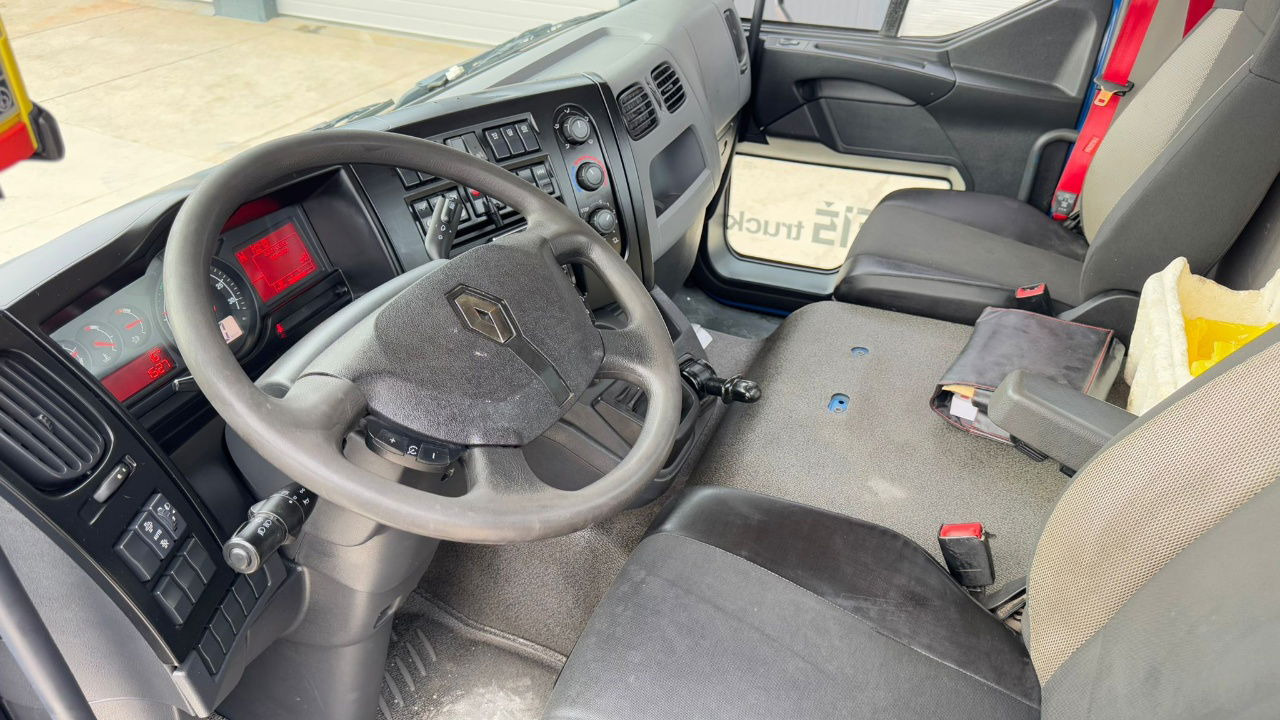 Camion porte-conteneur/ Caisse mobile Renault 16.280 4X2 meiller absetz tipper: photos 28