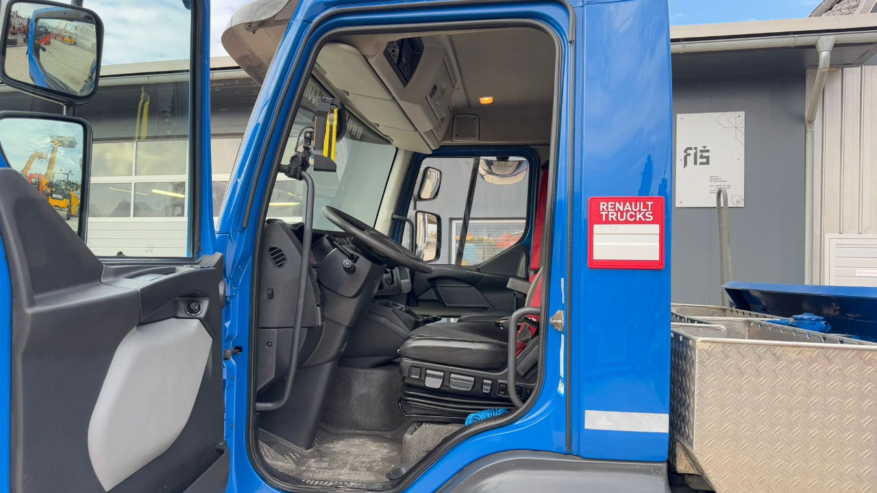 Camion porte-conteneur/ Caisse mobile Renault 16.280 4X2 meiller absetz tipper: photos 26