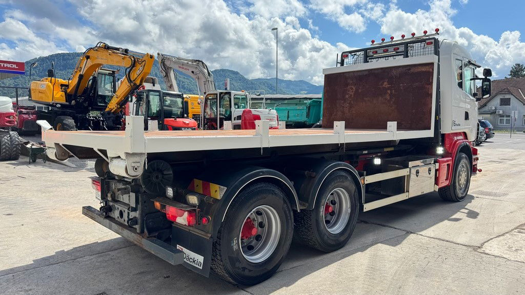 Scania R400 6x4 abroll tipper + plato - Camion porte-conteneur/ Caisse mobile: photos 5 Scania R400 6x4 abroll tipper + plato - Camion porte-conteneur/ Caisse mobile: photos 5