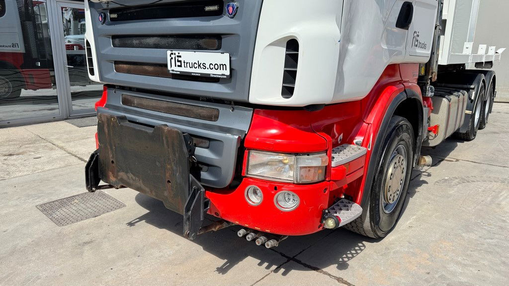 Scania R400 6x4 abroll tipper + plato - Camion porte-conteneur/ Caisse mobile: photos 2 Scania R400 6x4 abroll tipper + plato - Camion porte-conteneur/ Caisse mobile: photos 2