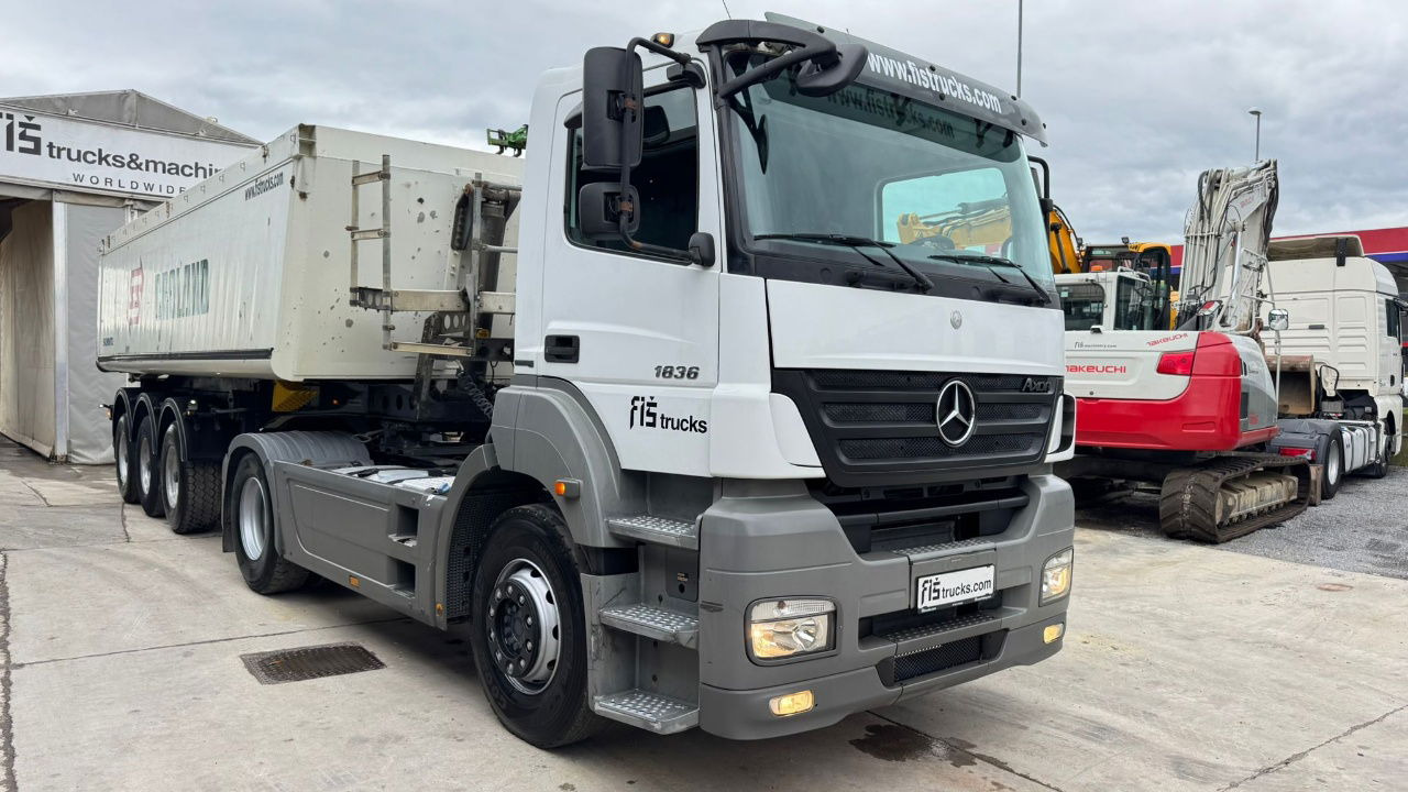Mercedes-Benz Axor 1836 4x2 tipper hydraulics - Tracteur routier: photos 3 Mercedes-Benz Axor 1836 4x2 tipper hydraulics - Tracteur routier: photos 3