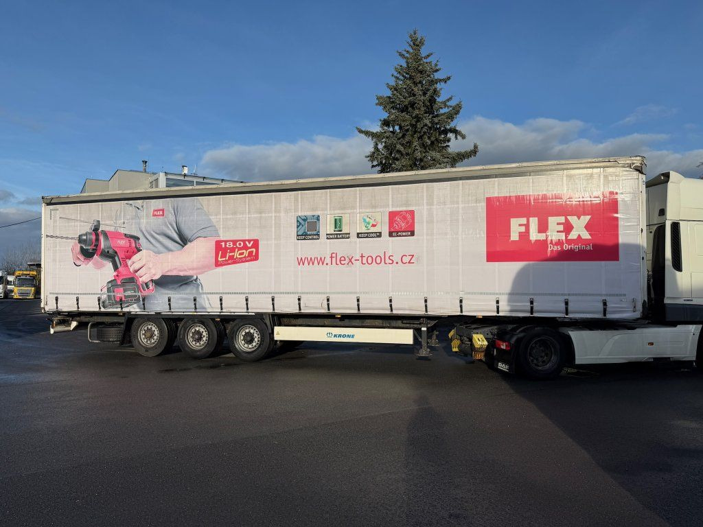 Krone SD - Semi-remorque rideaux coulissants: photos 2 Krone SD - Semi-remorque rideaux coulissants: photos 2