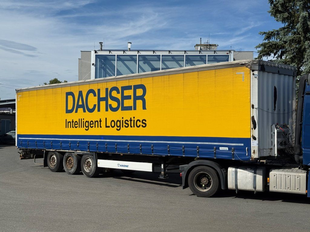 Krone SD - Semi-remorque rideaux coulissants: photos 1 Krone SD - Semi-remorque rideaux coulissants: photos 1