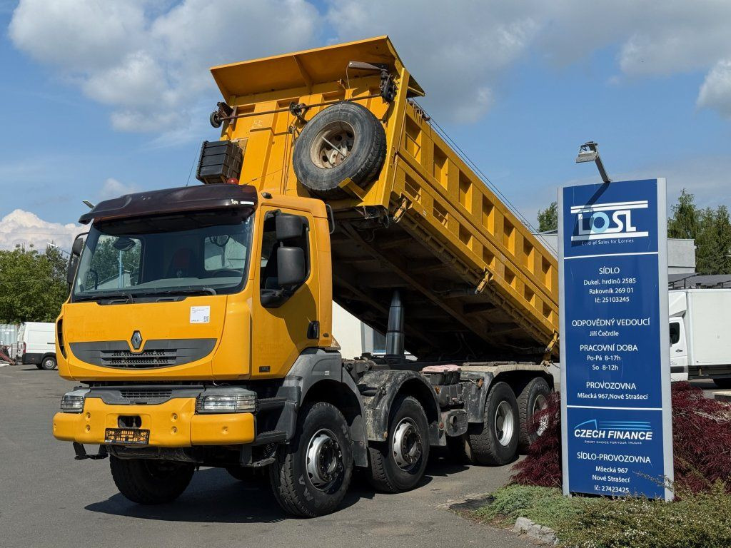 Renault Kerax 420 S3 8x4 EURO 3 - Camion benne: photos 1 Renault Kerax 420 S3 8x4 EURO 3 - Camion benne: photos 1