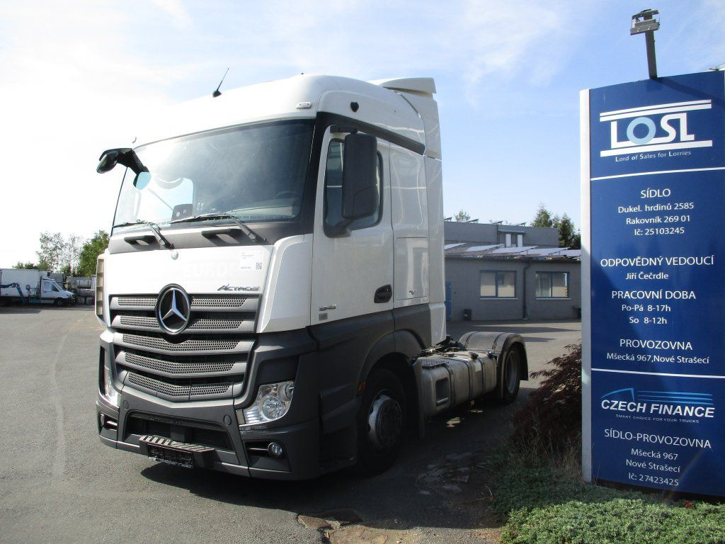 Tracteur routier Mercedes-Benz 1845 Actros EURO 6 MEGA/lowdeck: photos 1