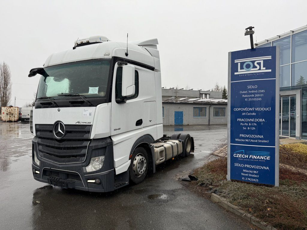 Mercedes-Benz 1845 Actros EURO 6 MEGA/lowdeck - Tracteur routier: photos 1 Mercedes-Benz 1845 Actros EURO 6 MEGA/lowdeck - Tracteur routier: photos 1