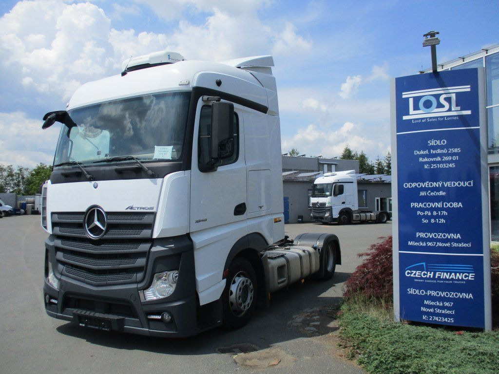 Mercedes-Benz 1845 Actros EURO 6 MEGA/lowdeck - Tracteur routier: photos 1 Mercedes-Benz 1845 Actros EURO 6 MEGA/lowdeck - Tracteur routier: photos 1