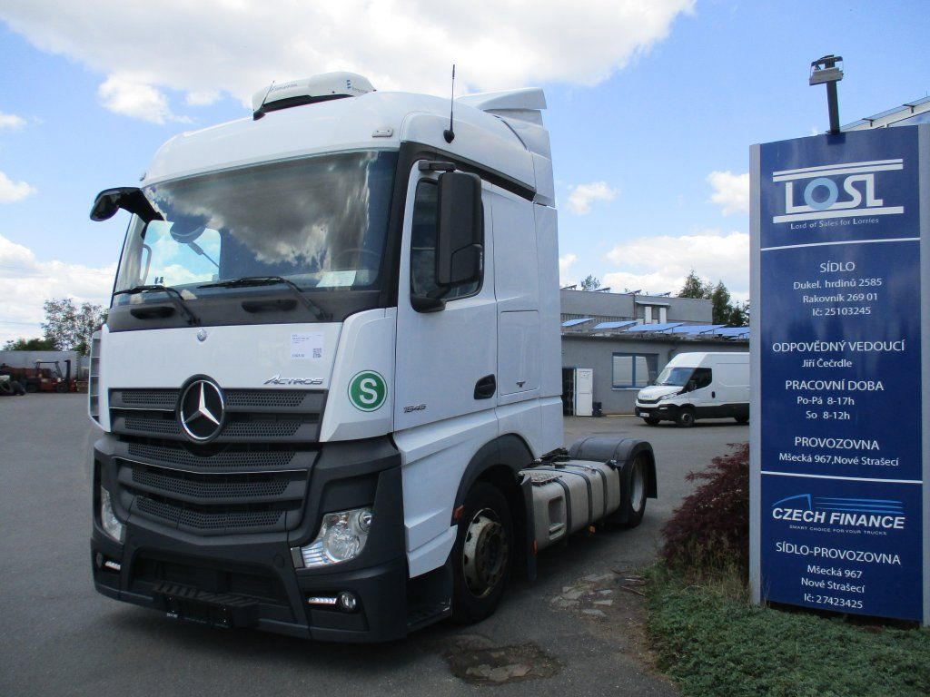 Mercedes-Benz 1845 Actros EURO 6 MEGA/lowdeck - Tracteur routier: photos 1 Mercedes-Benz 1845 Actros EURO 6 MEGA/lowdeck - Tracteur routier: photos 1