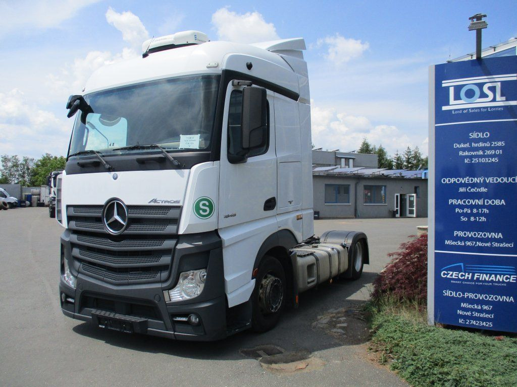 Mercedes-Benz 1845 Actros EURO 6 MEGA/lowdeck - Tracteur routier: photos 1 Mercedes-Benz 1845 Actros EURO 6 MEGA/lowdeck - Tracteur routier: photos 1
