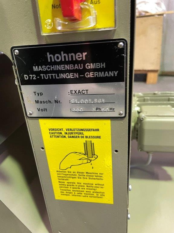 3-head table multi-head block and booklet wire stapling machine for normal stapling HOHNER EXACT - Machine d'impression: photos 3 3-head table multi-head block and booklet wire stapling machine for normal stapling HOHNER EXACT - Machine d'impression: photos 3
