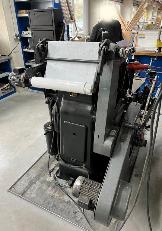 A3 die-cutting and hot foil stamping machine Original Heidelberg GTP with ART hot foil unit - Machine d'impression: photos 2 A3 die-cutting and hot foil stamping machine Original Heidelberg GTP with ART hot foil unit - Machine d'impression: photos 2