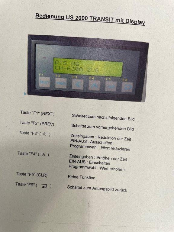 ATS Tanner UltraSonic US 2000-AB transit banding machine with pneumatic product hold-down and infeed roller table - Machine d'emballage et de conditionnement: photos 2 ATS Tanner UltraSonic US 2000-AB transit banding machine with pneumatic product hold-down and infeed roller table - Machine d'emballage et de conditionnement: photos 2