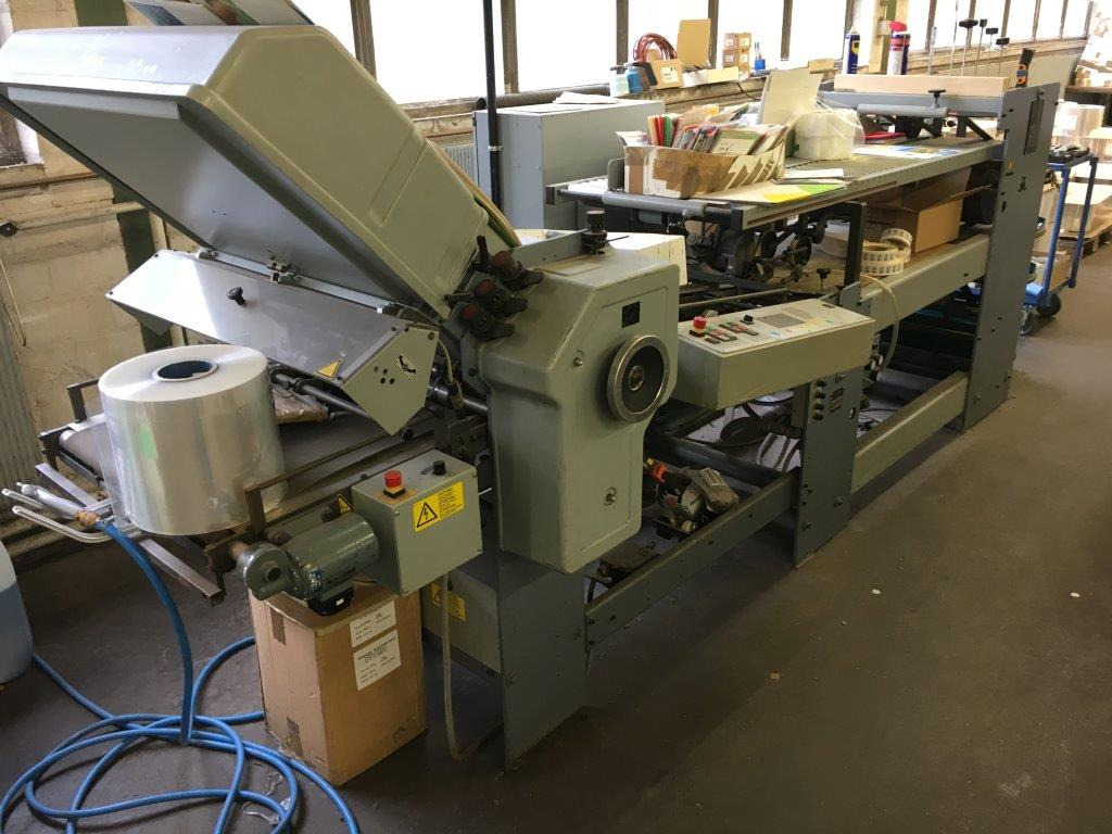 Four buckle plate folder with round pile feeder steel TD 52-4-RD with stream delivery - Plieuse de bureau: photos 1 Four buckle plate folder with round pile feeder steel TD 52-4-RD with stream delivery - Plieuse de bureau: photos 1