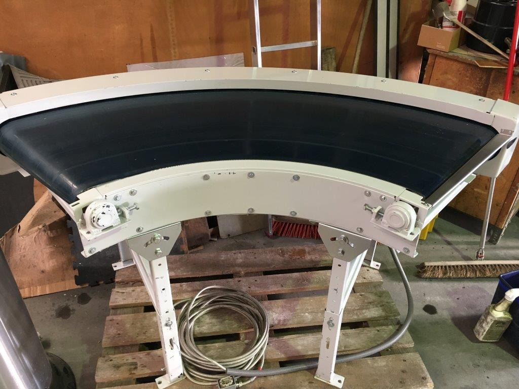 GKF 90-500R-600 Curved Belt Conveyor - Bande transporteuse: photos 2 GKF 90-500R-600 Curved Belt Conveyor - Bande transporteuse: photos 2