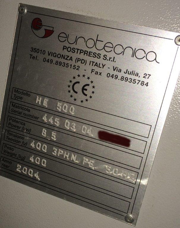 Heidelberg Eurobind EB-500 Single-Column Hotmelt Adhesive Binder - Relieuse: photos 3 Heidelberg Eurobind EB-500 Single-Column Hotmelt Adhesive Binder - Relieuse: photos 3