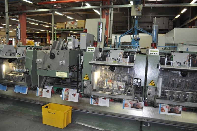 High Speed saddlestitcher Müller Martini Prima Amrys Year 2000 - Machine d'impression: photos 5 High Speed saddlestitcher Müller Martini Prima Amrys Year 2000 - Machine d'impression: photos 5