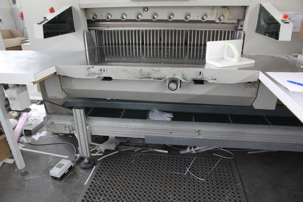 Massicot High performance cutting line Baumann Wohlenberg Perfecta 132 TS ASE LM: photos 17