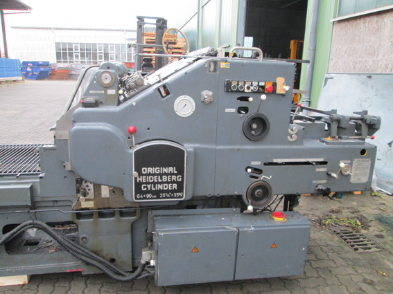 Original Heidelberg OHZ - SBD punching machine - Machine d'impression: photos 1 Original Heidelberg OHZ - SBD punching machine - Machine d'impression: photos 1
