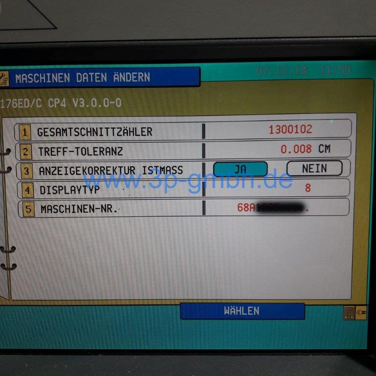 Massicot POLAR large format high-speed cutter 176 ED with loading transomat Polar TR 185-BL-7: photos 7 Massicot POLAR large format high-speed cutter 176 ED with loading transomat Polar TR 185-BL-7: photos 7