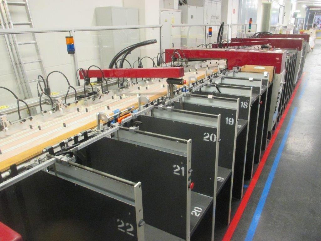 Setmaster 22 Stations A 3 Oversize Belt Transport System Gathering Machine - Machine d'impression: photos 3 Setmaster 22 Stations A 3 Oversize Belt Transport System Gathering Machine - Machine d'impression: photos 3