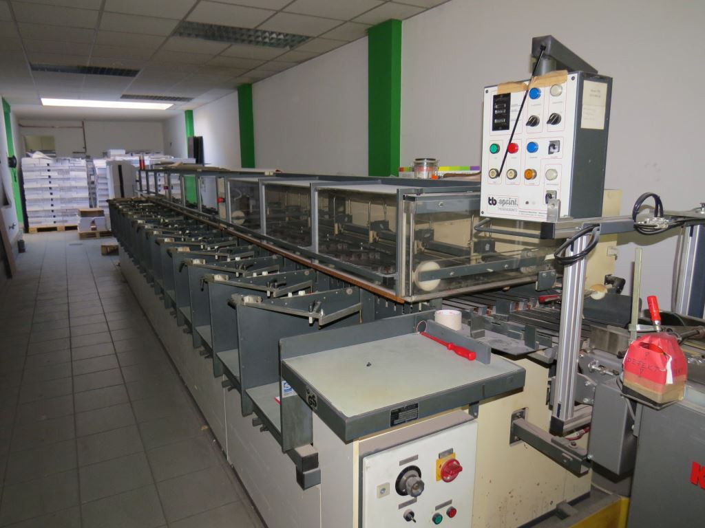 Theisen & Bonitz TB Sprint 315 VP gathering machine - Machine d'impression: photos 1 Theisen & Bonitz TB Sprint 315 VP gathering machine - Machine d'impression: photos 1