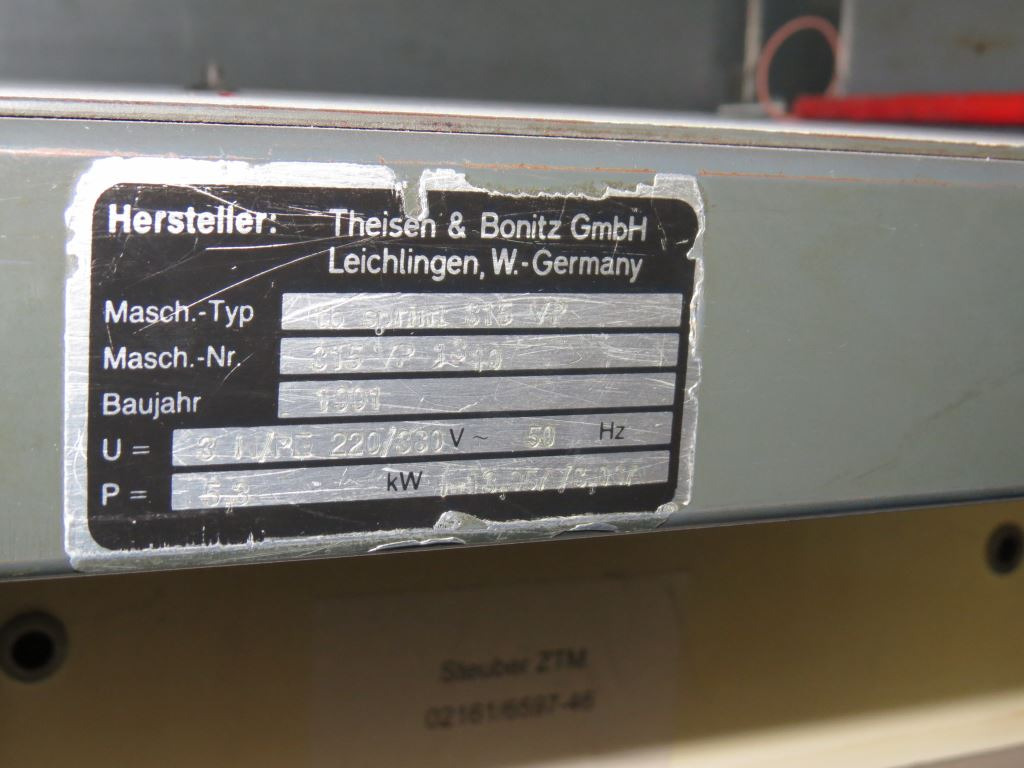 Theisen & Bonitz TB Sprint 315 VP gathering machine - Machine d'impression: photos 3 Theisen & Bonitz TB Sprint 315 VP gathering machine - Machine d'impression: photos 3