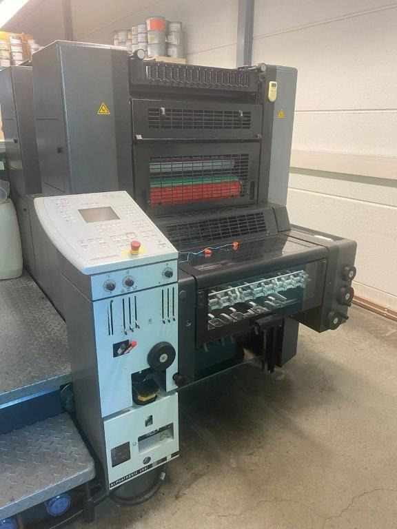 Excellent straight two colour Heidelberg SM 52-2 Minusversion - Machine d'impression: photos 1 Excellent straight two colour Heidelberg SM 52-2 Minusversion - Machine d'impression: photos 1