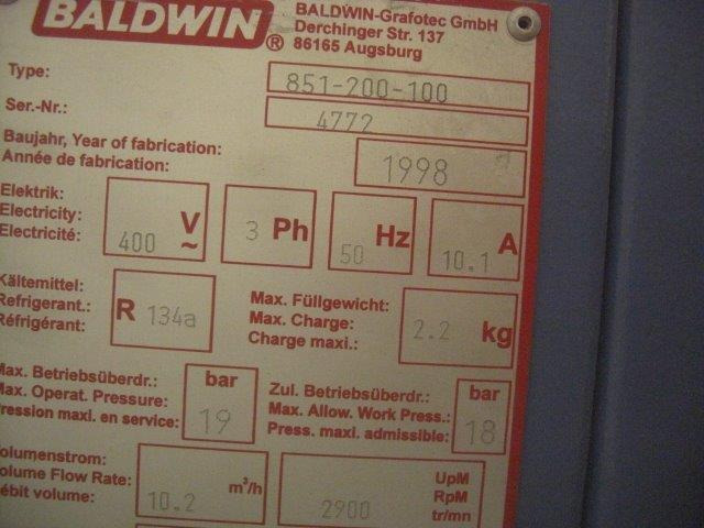 Used Baldwin Dampening cooler from Five Colour Offsetpress KBA Rapida RA 104-5 - Presse offset: photos 4 Used Baldwin Dampening cooler from Five Colour Offsetpress KBA Rapida RA 104-5 - Presse offset: photos 4