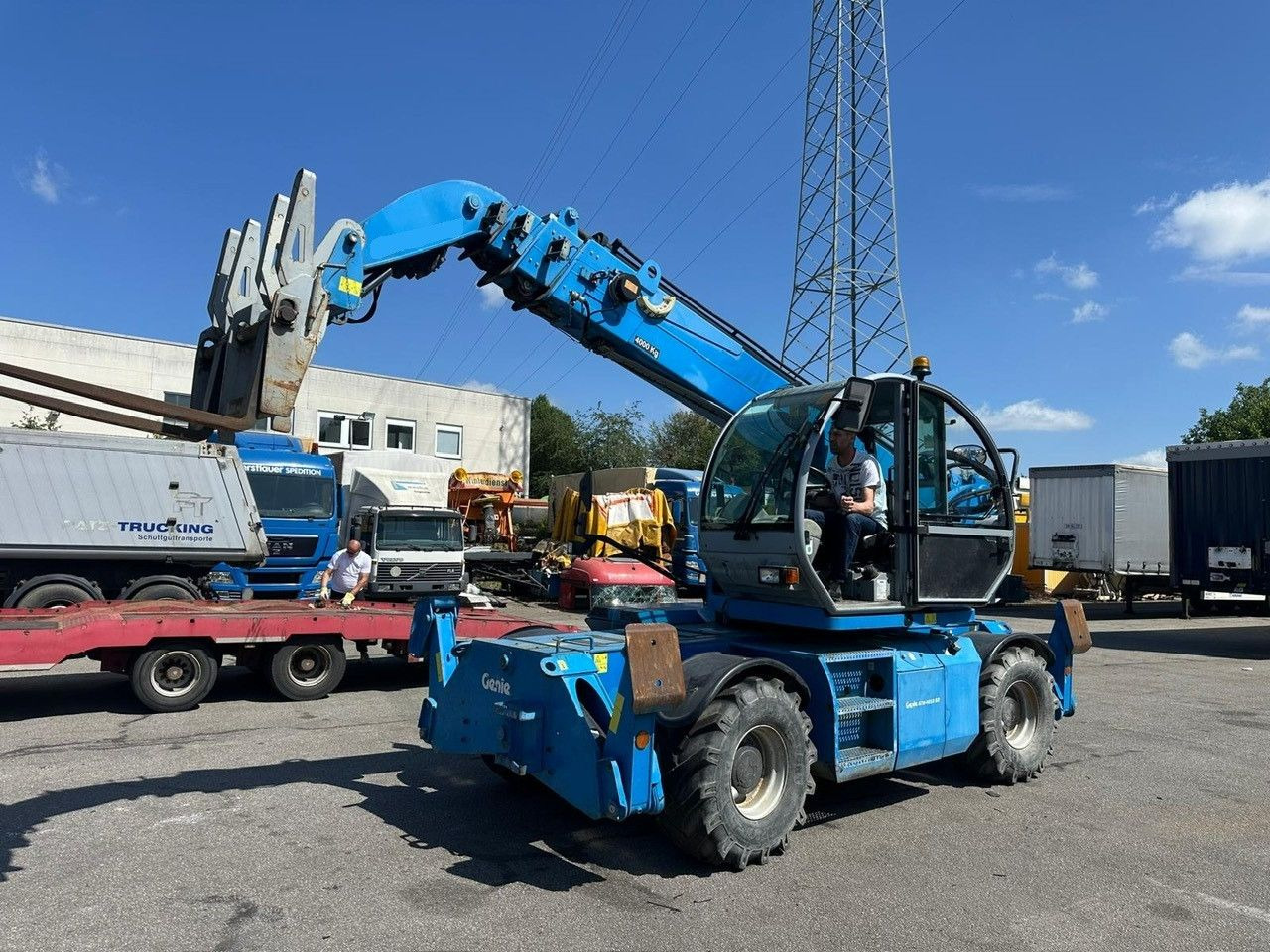 Genie Terex GTH 4018 SR/4x4/ ROTO - Camion avec nacelle: photos 2 Genie Terex GTH 4018 SR/4x4/ ROTO - Camion avec nacelle: photos 2