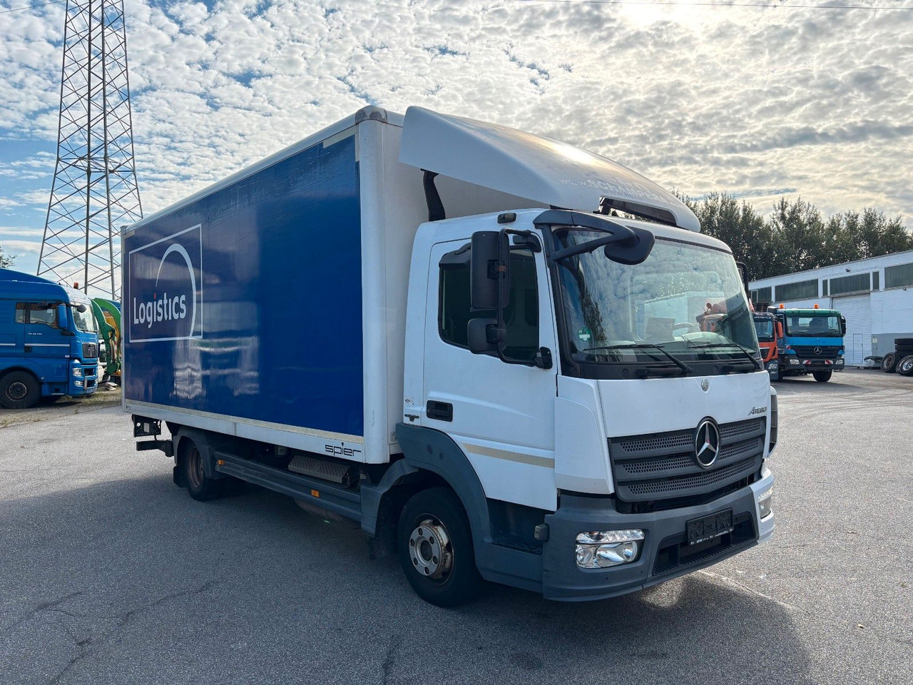 Mercedes-Benz Atego 821 Luft/LBW/EU6/Klima/Navi - Fourgon grand volume: photos 3 Mercedes-Benz Atego 821 Luft/LBW/EU6/Klima/Navi - Fourgon grand volume: photos 3