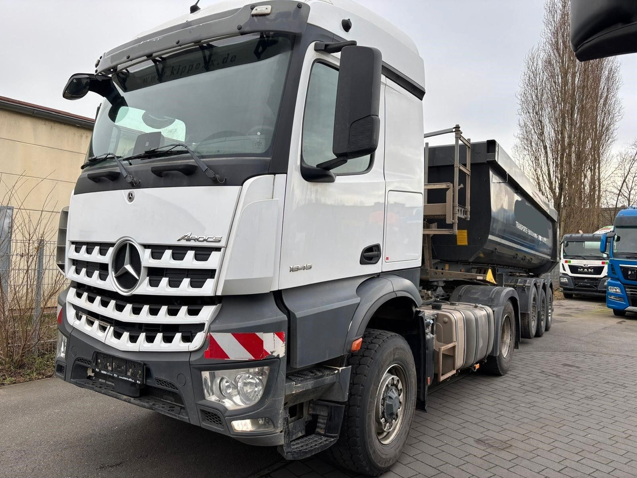 Mercedes-Benz MP V 1845 4x4/Retarder/Kipphydraulik - Tracteur routier: photos 2 Mercedes-Benz MP V 1845 4x4/Retarder/Kipphydraulik - Tracteur routier: photos 2