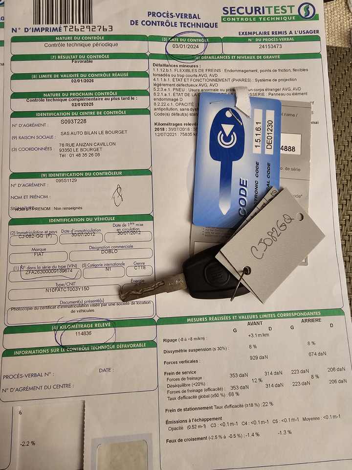 Utilitaire frigorifique Fiat Doblo chlodnia mroznia carrier +230v   - 18 C  euro5 [ Copy ]: photos 9