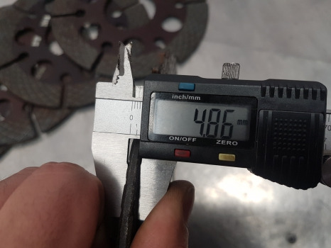 Disques de frein Caterpillar 146329 Carraro 26.16m, Brake Disc 6 Pieces 132610, Skw0159: photos 7