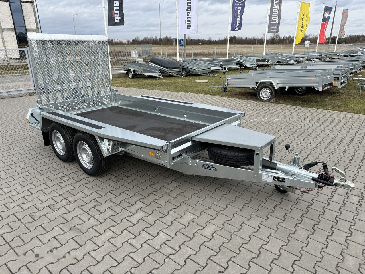 Brenderup MT 3080 GVW 2700 kg machine transporter mini excavator - Remorque porte engin: photos 5 Brenderup MT 3080 GVW 2700 kg machine transporter mini excavator - Remorque porte engin: photos 5