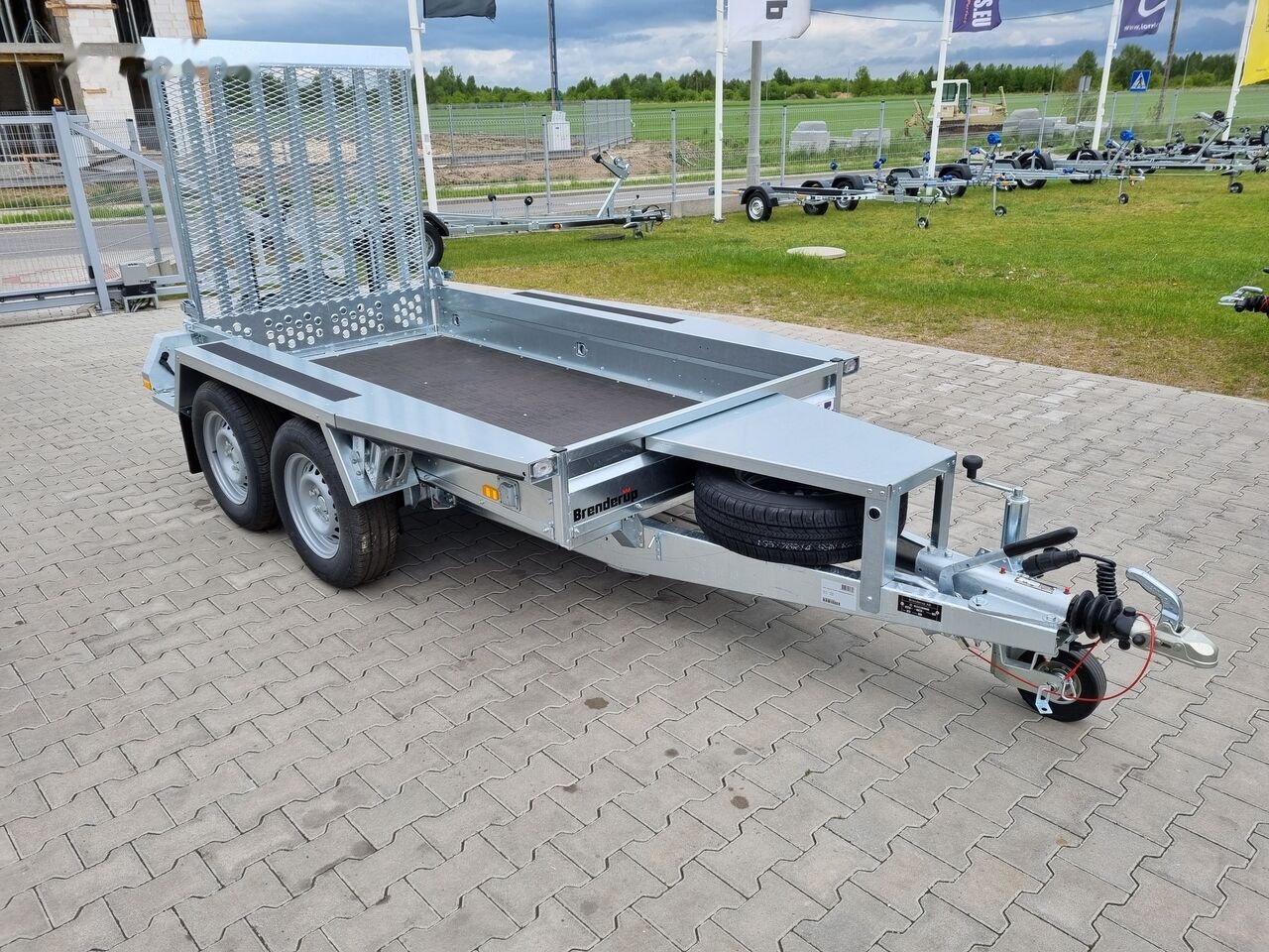 Brenderup MT2600 260x127cm GVW 2600 kg machine transporter mini excavator - Remorque porte engin: photos 2 Brenderup MT2600 260x127cm GVW 2600 kg machine transporter mini excavator - Remorque porte engin: photos 2