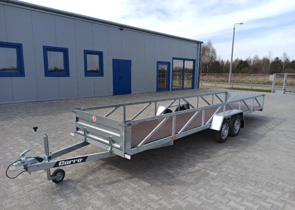 Carro Przyczepa dłużyca ramowa 612x123 cm, 750 kg - Remorque plateau: photos 4 Carro Przyczepa dłużyca ramowa 612x123 cm, 750 kg - Remorque plateau: photos 4