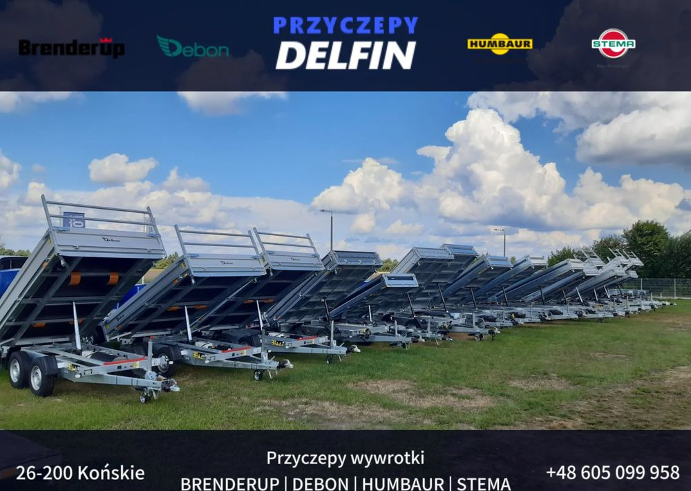 DEBON Debon PW 3.6 Electr. 360x180 cm 3.5T - Remorque benne: photos 3 DEBON Debon PW 3.6 Electr. 360x180 cm 3.5T - Remorque benne: photos 3