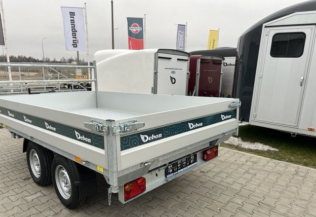 Remorque benne neuf DEBON PW 2.4 LUX - 306 x 180 cm / 2600 kg: photos 7