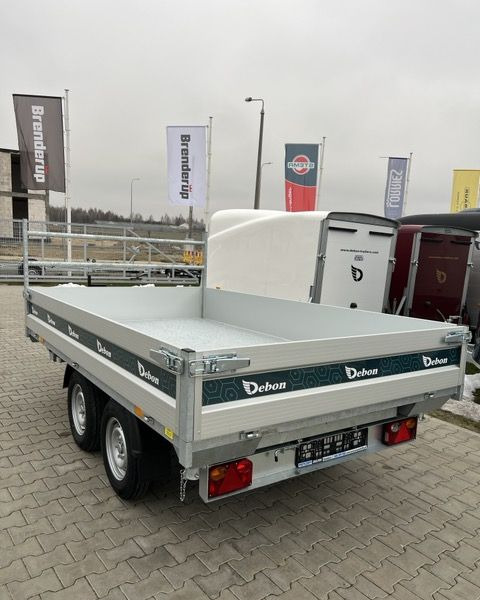 Remorque benne neuf DEBON PW 2.4 LUX - 306 x 180 cm / 2600 kg: photos 6