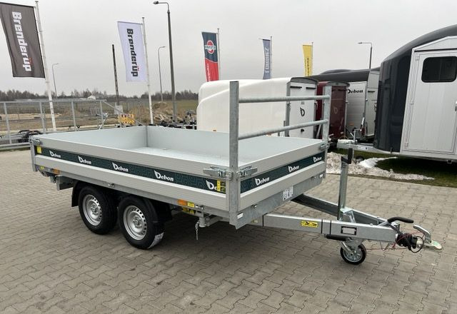 Remorque benne neuf DEBON PW 2.4 LUX - 306 x 180 cm / 2600 kg: photos 9