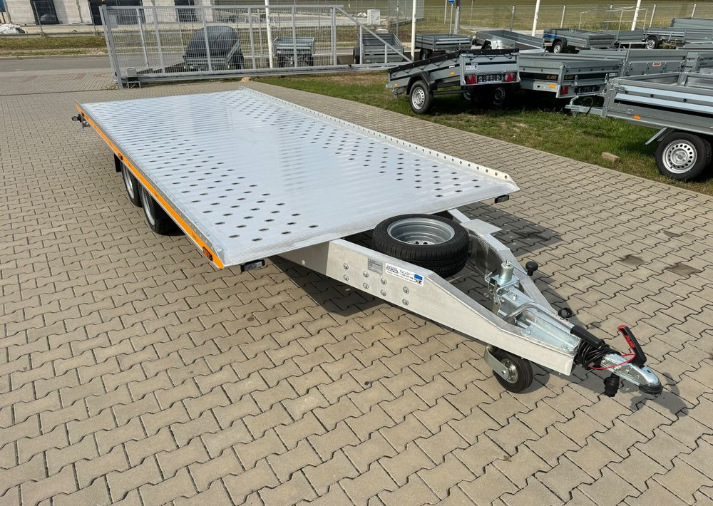 Gromex L2-2700-5,2 laweta aluminiowa 5,2m 2700kg - Remorque porte-voitures: photos 3 Gromex L2-2700-5,2 laweta aluminiowa 5,2m 2700kg - Remorque porte-voitures: photos 3