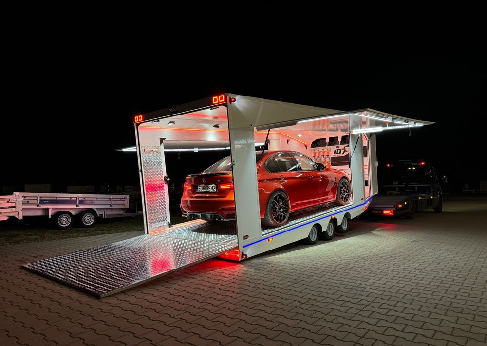 TA-NO SPORT TRANSPORTER 60 PREMIUM | 600 x 230 cm | 3500 kg DMC - Remorque porte-voitures: photos 3 TA-NO SPORT TRANSPORTER 60 PREMIUM | 600 x 230 cm | 3500 kg DMC - Remorque porte-voitures: photos 3